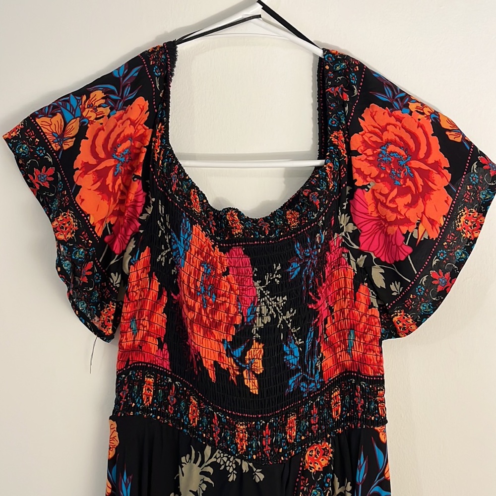 High Low floral dress